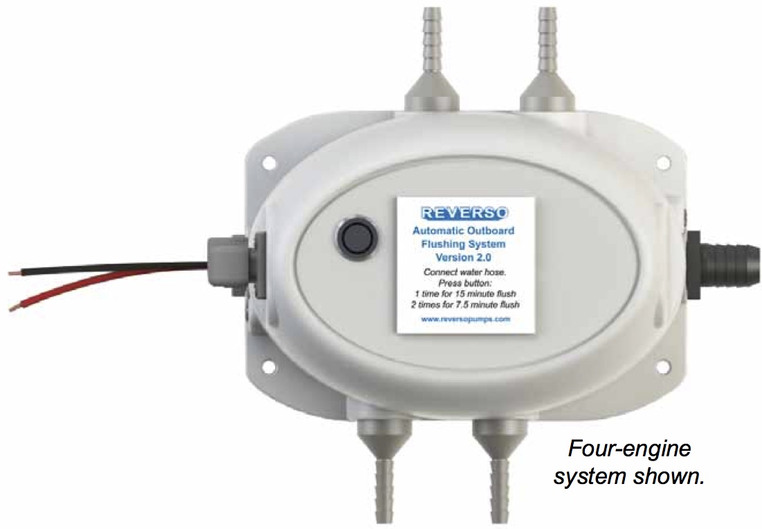 REVERSO Automatic Outboard Engine Flushing System 2.0 1 Engine